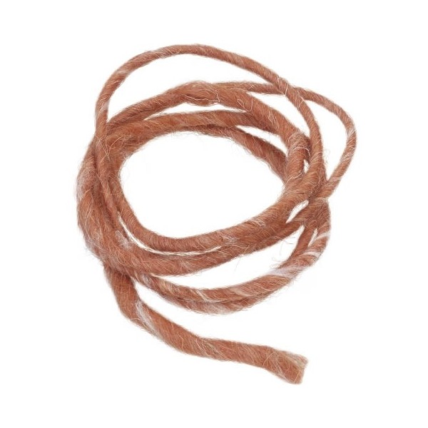 Wool rope, 2m, rust