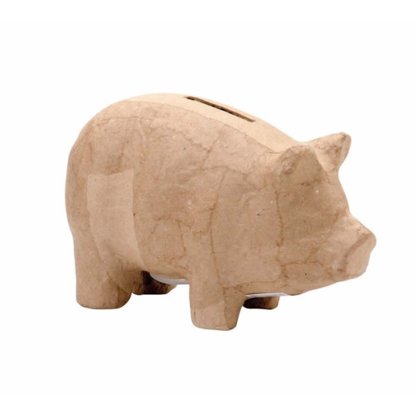 Tirelire cochon 25,5cm - Objet à décorer pour enfant