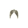 Pendentif ailes 20x18mm, 4 pcs