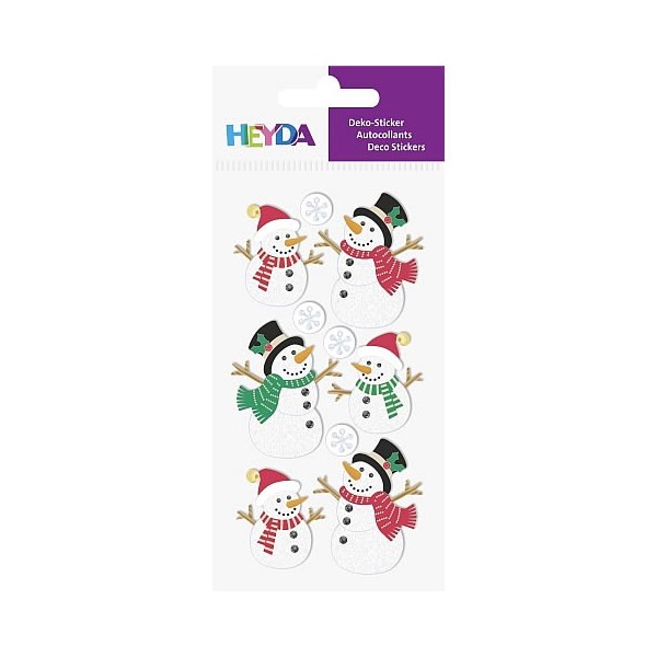 Sticker Mix Snowmen