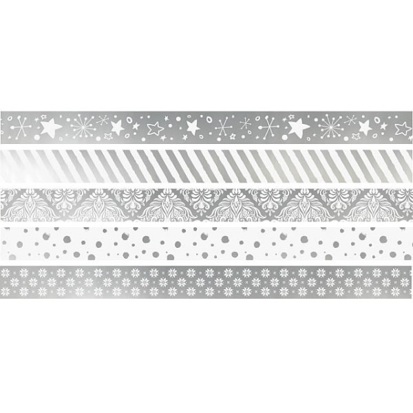 Deco Tape Mini silver