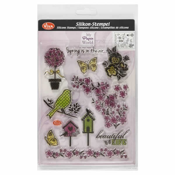 Clear stamps, Spring
