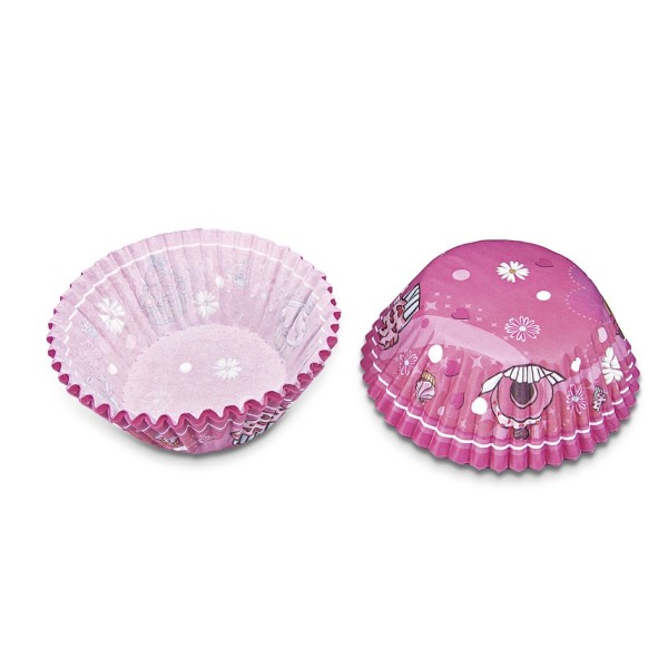 Paper baking cups maxi, Girlie