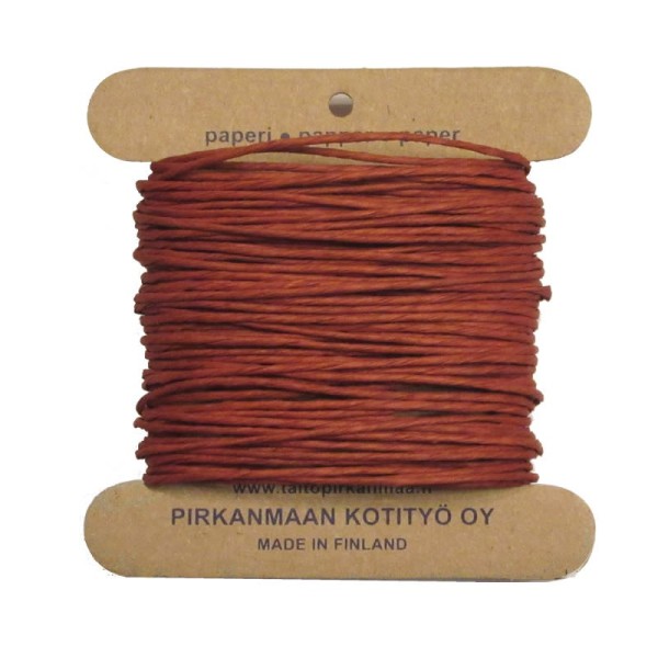 Pirkka-Paperi - Ficelle de papier Nm08, 15m, brun roux