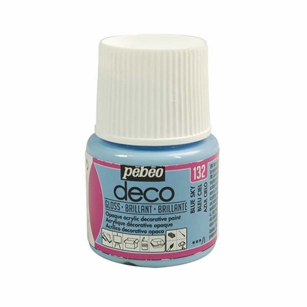 Pébéo Déco brillante, azul cielo