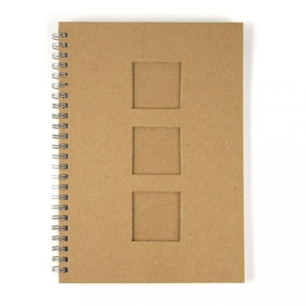 Cuaderno carton, 60 hojas, A5