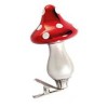 Mushroom with clip, 8x4cm, 1 pce