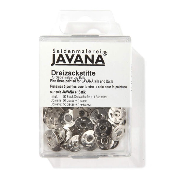 Javana - Dreizackstifte für Seidenmalerei, 50 Stk