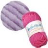 Machine felting wool, lilac