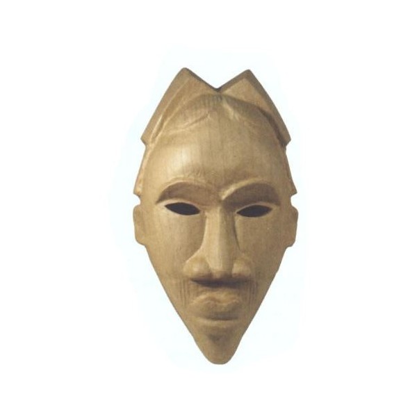 Pappmaché-Maske 44x25x13cm