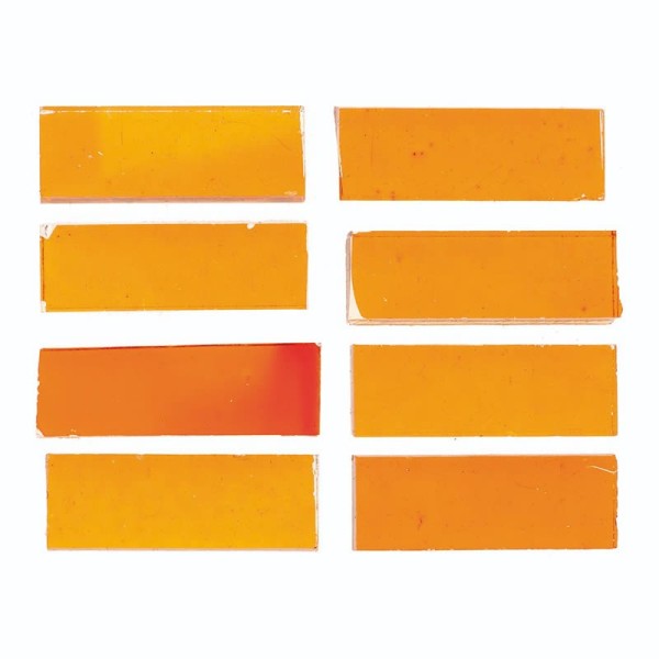 Crackle Mosaic - 30x10mm Steine, orange