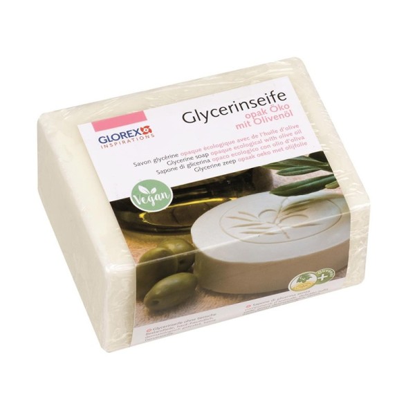 Glycerinseife mit Olivenöl Oeko opak 500g