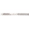 Ruban sequins, argent, 5m/0.6mm