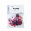 Artemio - Flowers Buttons, 36 pcs, 9-20mm