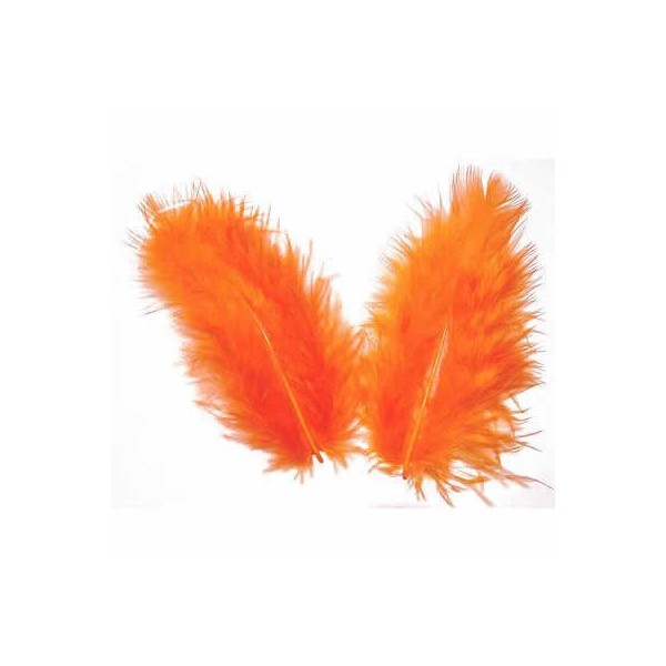 Federn, orange, 5g