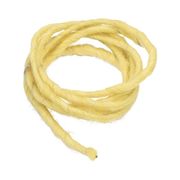 Wool rope, 2m, yellow