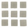 Glass Mosaic Tiles 2x2cm, 100g, medium grey