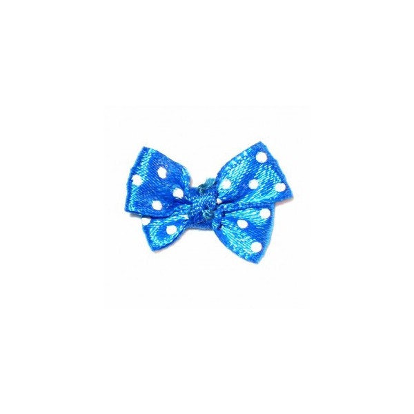 Bow tie 24x18mm, blue