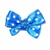 Bow tie 24x18mm, blue