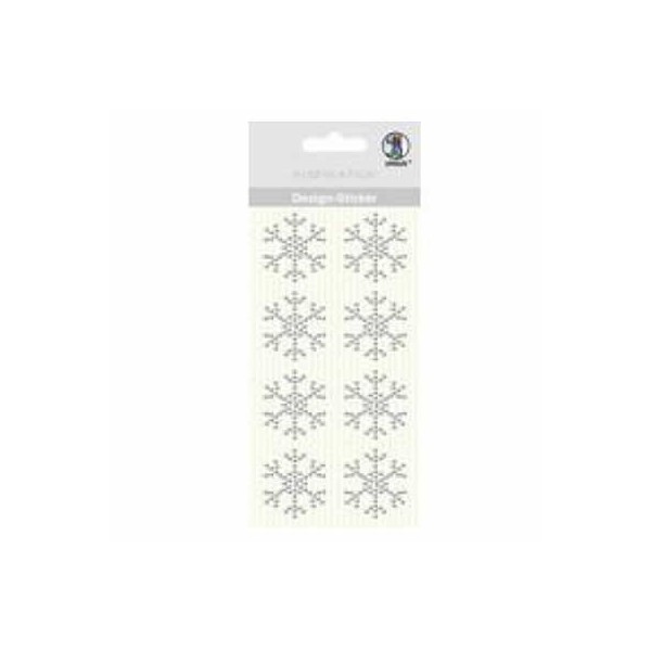 Ursus - Design Stickers Snowflake 3cm, 8 pcs