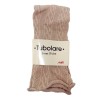 Tubo de algodon extensible, aspecto de punto, 100x8cm, beige