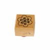 Rubberstamp Flower 30x30mm