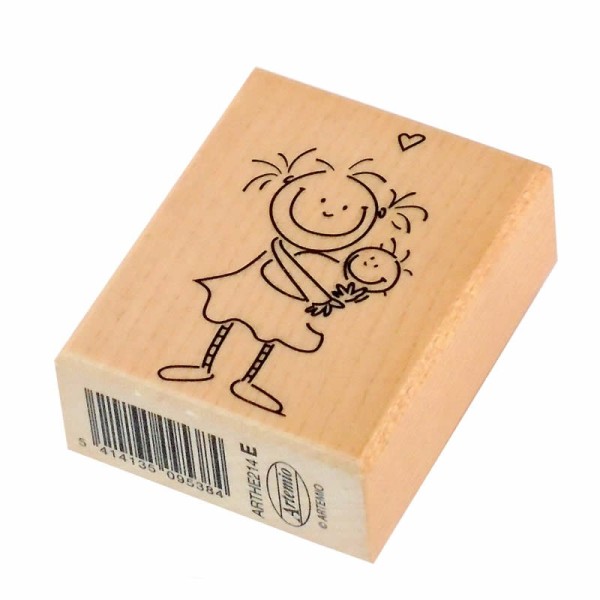 Motivstempel Mom&Baby 40x55mm