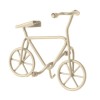 Bicicleta de metal, blanco 6.5cm