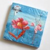 Napkin Indo China Lagoon blue, 1 pack / 20 pcs