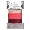 Paper raffia, 30m, rose/bordeaux