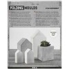 Folding moulds houses