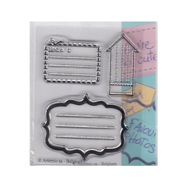 Clear stamps - Notes
