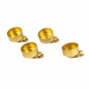 Candle holder for tealights, gold, 4 pcs