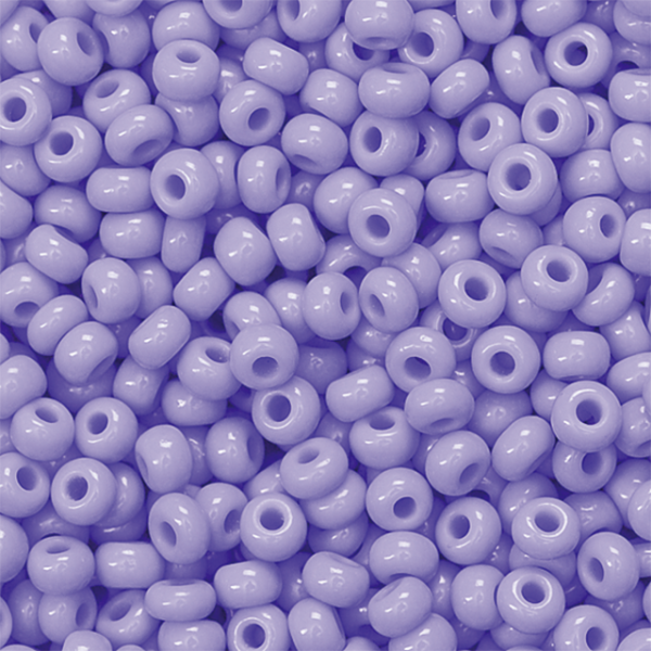 Rocailles de Bohême, 2,5mm, 20g, bleu violet