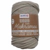 Macramé yarn, 3mm/250g, taupe