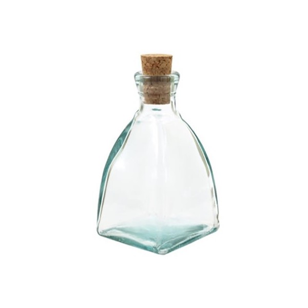 Mini Flasche eckig 11cm