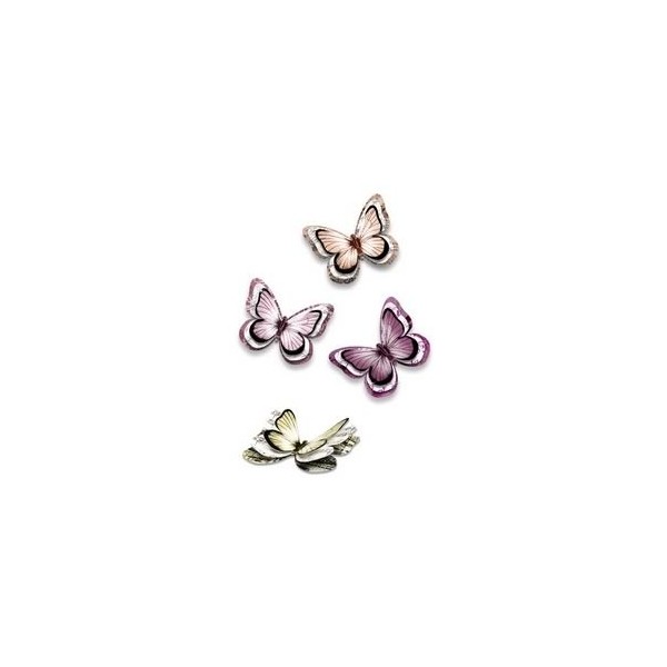 Ursus - Paper Kit Butterflies Shabby Rose