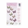 Ursus - Deko Schmetterlinge Kit Shabby Rose