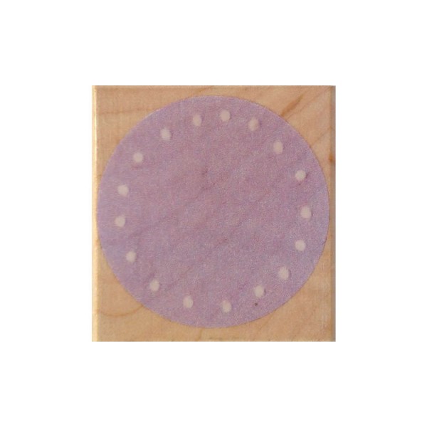Hero Arts - Rubberstamps Circle with Open Dots 45x40mm