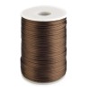 Satin-Kordel, 5m/2mm, braun