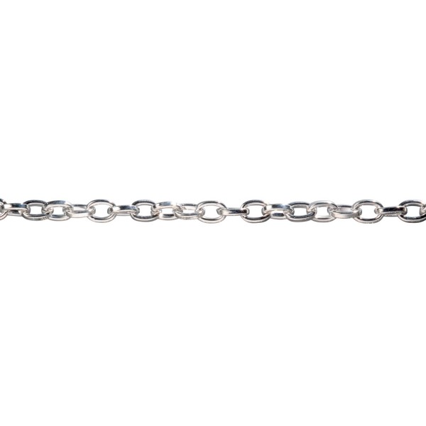 Chain, colour : silver, 1m
