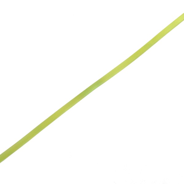 Lacet PVC vert clair, 6mm / +/-64cm
