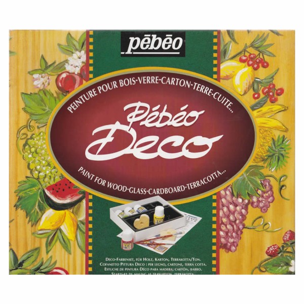 Pébéo Déco brillant, 5 flacons assortis