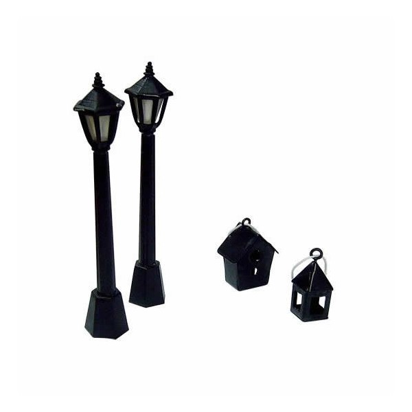 Set Lampen und Laterne