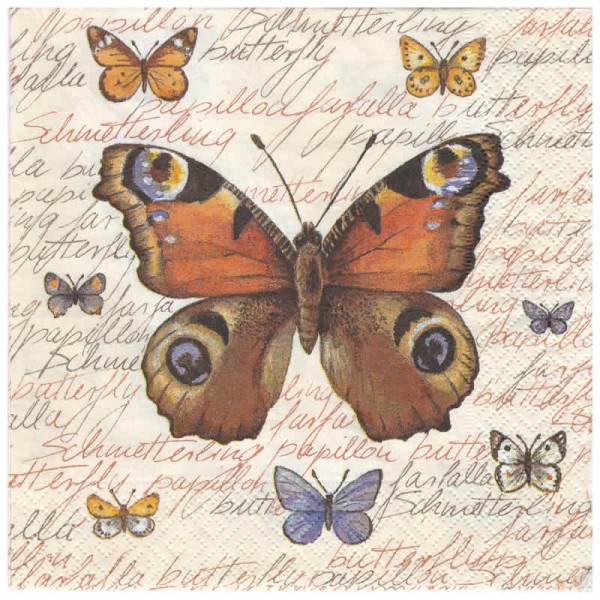 Napkin butterfly, 1 piece