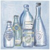 Serviette  Mineralwasser, 1 Stk