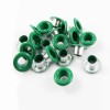 Oeillets ronds, 3.2mm, 45-50 pièces, vert