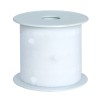 Tullband Herz, 80mm/40m, weiss-weiss