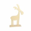 Wooden Deer 25cm