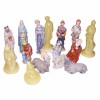 Crib figures, complete set max. 170mm